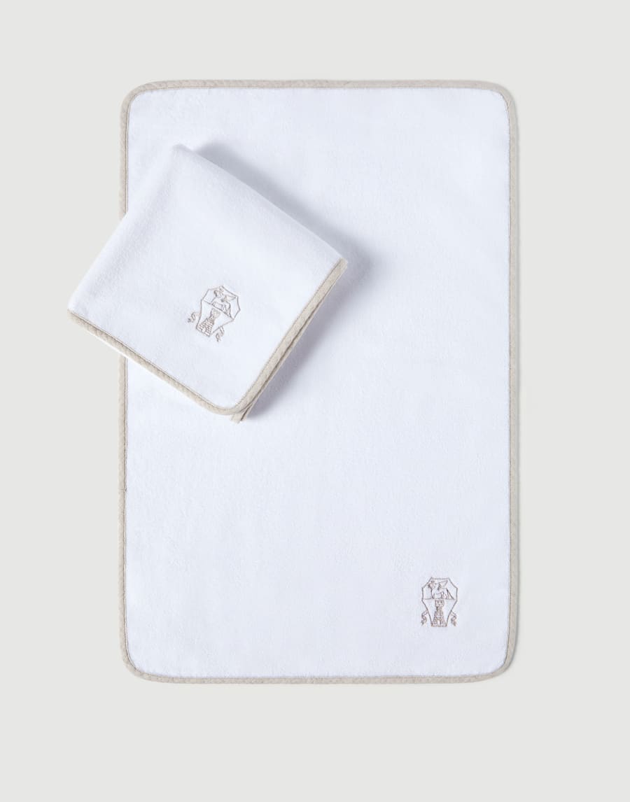 2-piece towel set White Lifestyle - Brunello Cucinelli