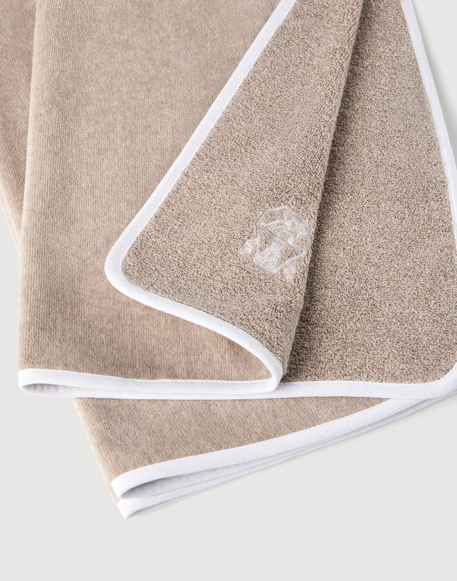 2-piece terrycloth towel set Desert Lifestyle - Brunello Cucinelli