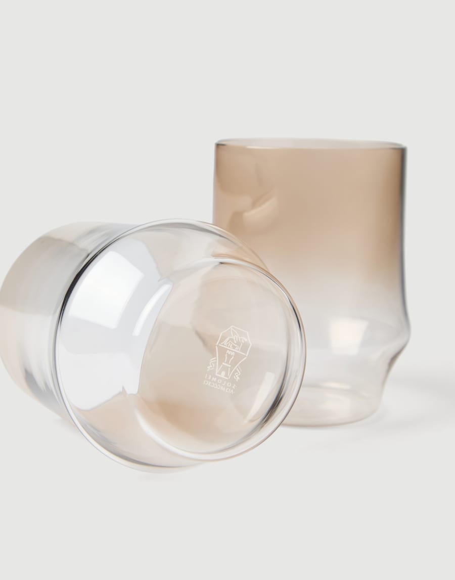 Murano glass cocktail glasses Natural Lifestyle - Brunello Cucinelli