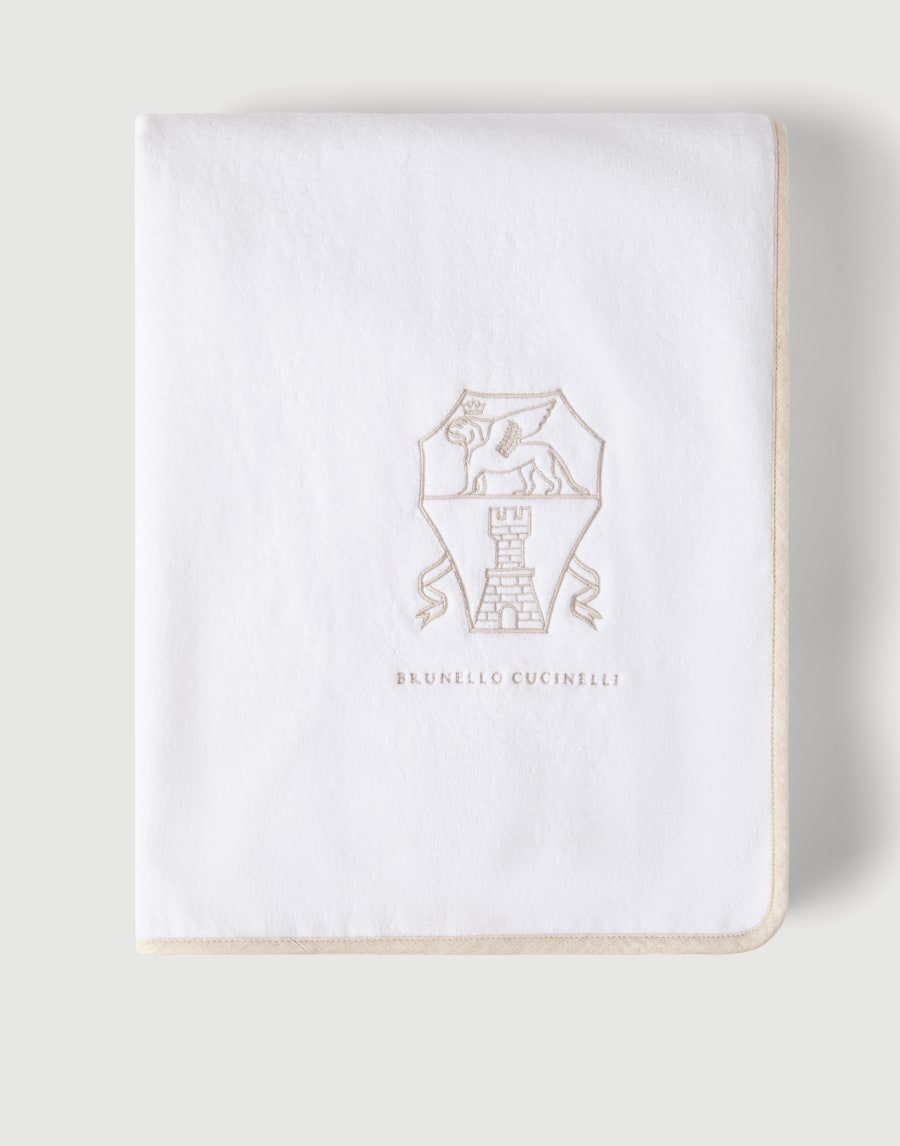 Terrycloth towel White Lifestyle - Brunello Cucinelli