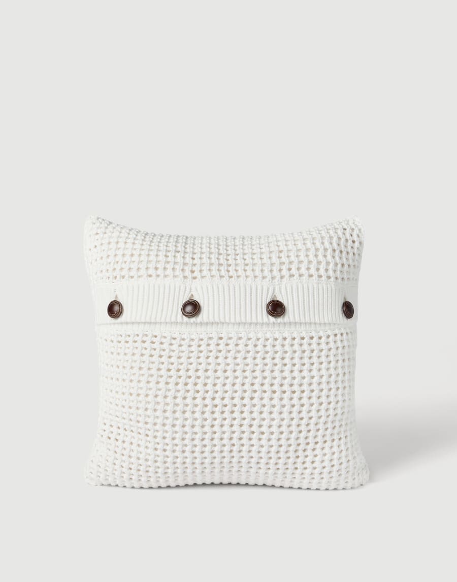 Net knit cushion Panama Lifestyle - Brunello Cucinelli