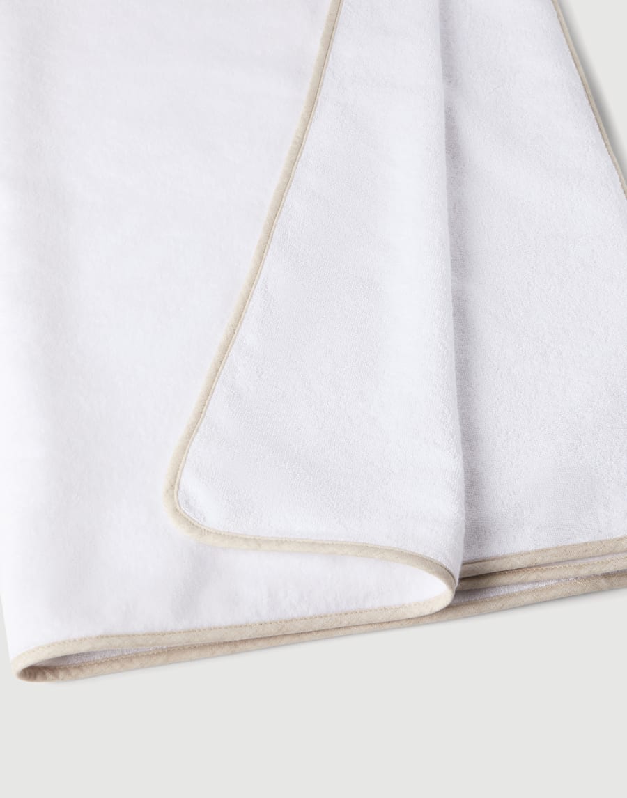 Terrycloth towel White Lifestyle - Brunello Cucinelli