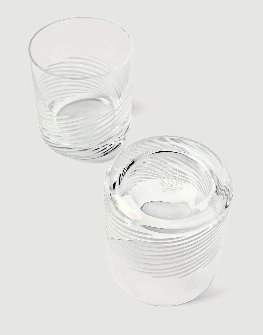 Whisky glasses in Murano glass Transparent Lifestyle - Brunello Cucinelli