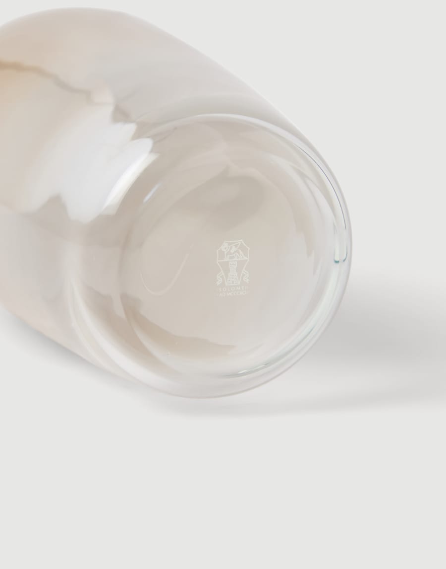 ムラーノガラス グラデーション ヴァーズ ナチュラル ライフスタイル - Brunello Cucinelli