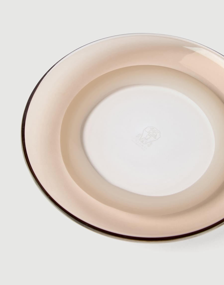 Murano glass bread plate Natural Lifestyle - Brunello Cucinelli