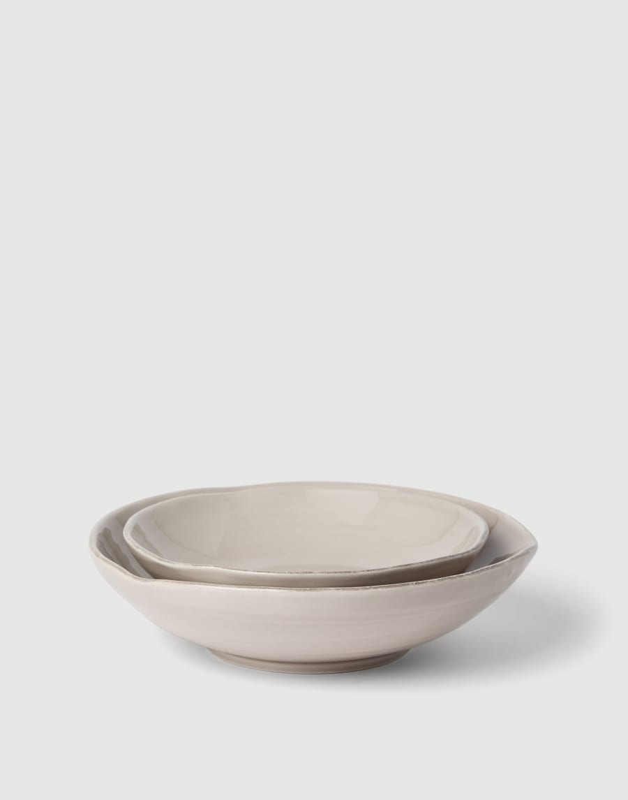 スーププレートセット ブラウン ライフスタイル - Brunello Cucinelli