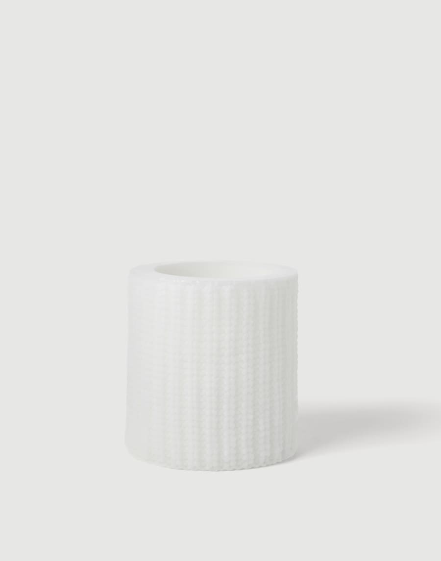 Large wax lantern White Lifestyle - Brunello Cucinelli