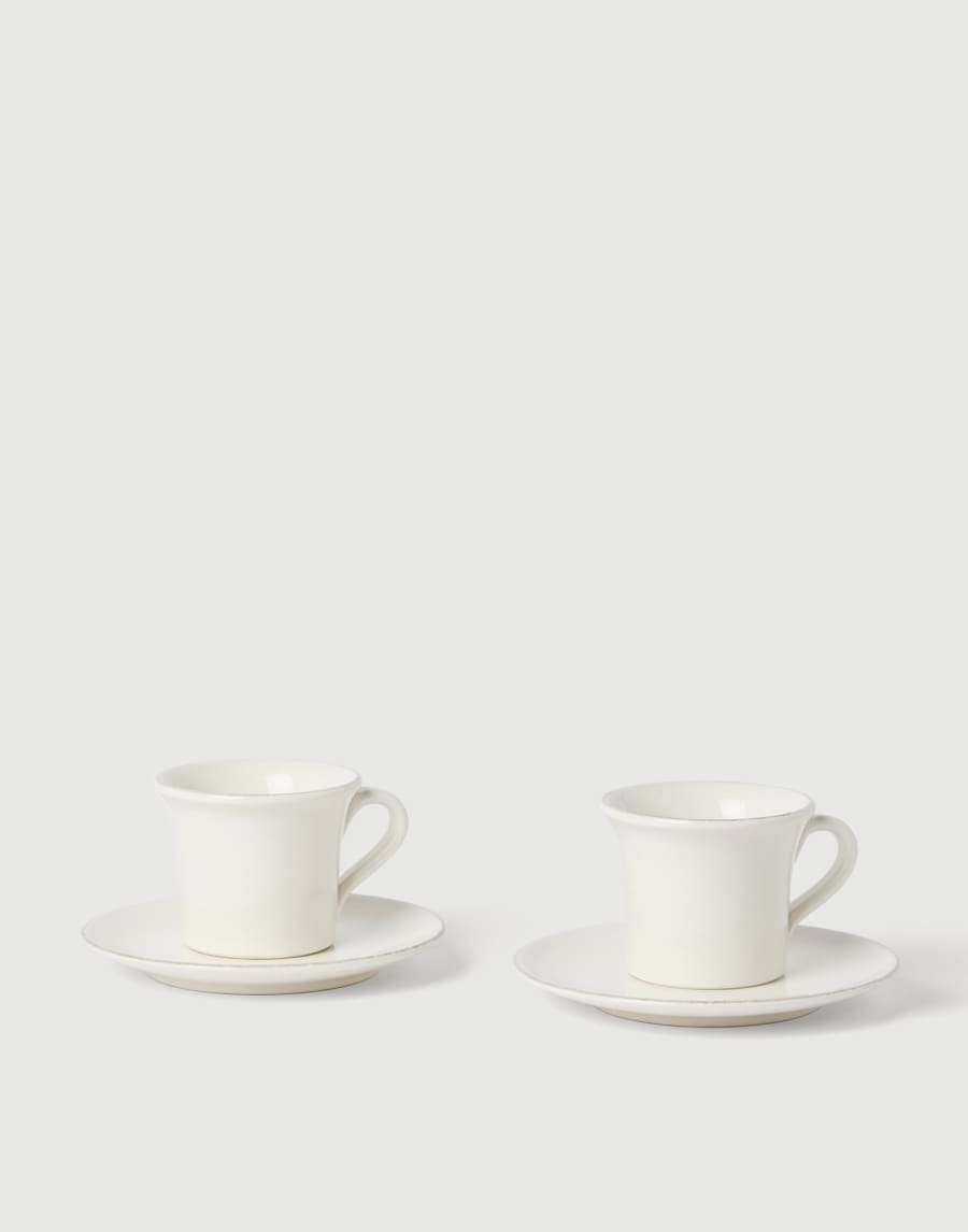 Tea cup set Milk Lifestyle - Brunello Cucinelli