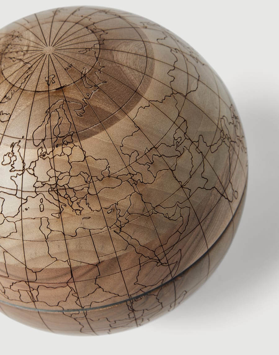 World map Light Brown Lifestyle - Brunello Cucinelli