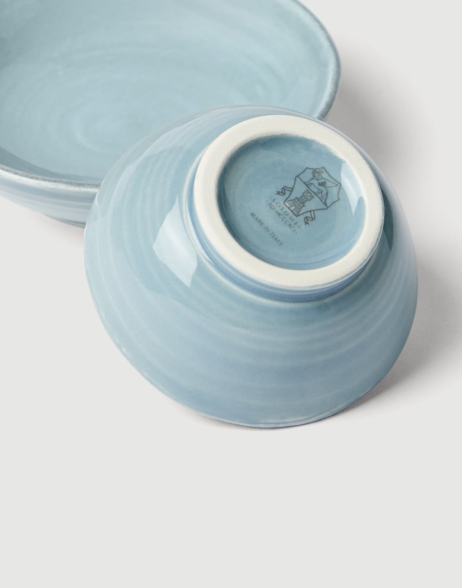 Bowl set Sky Blue Lifestyle - Brunello Cucinelli
