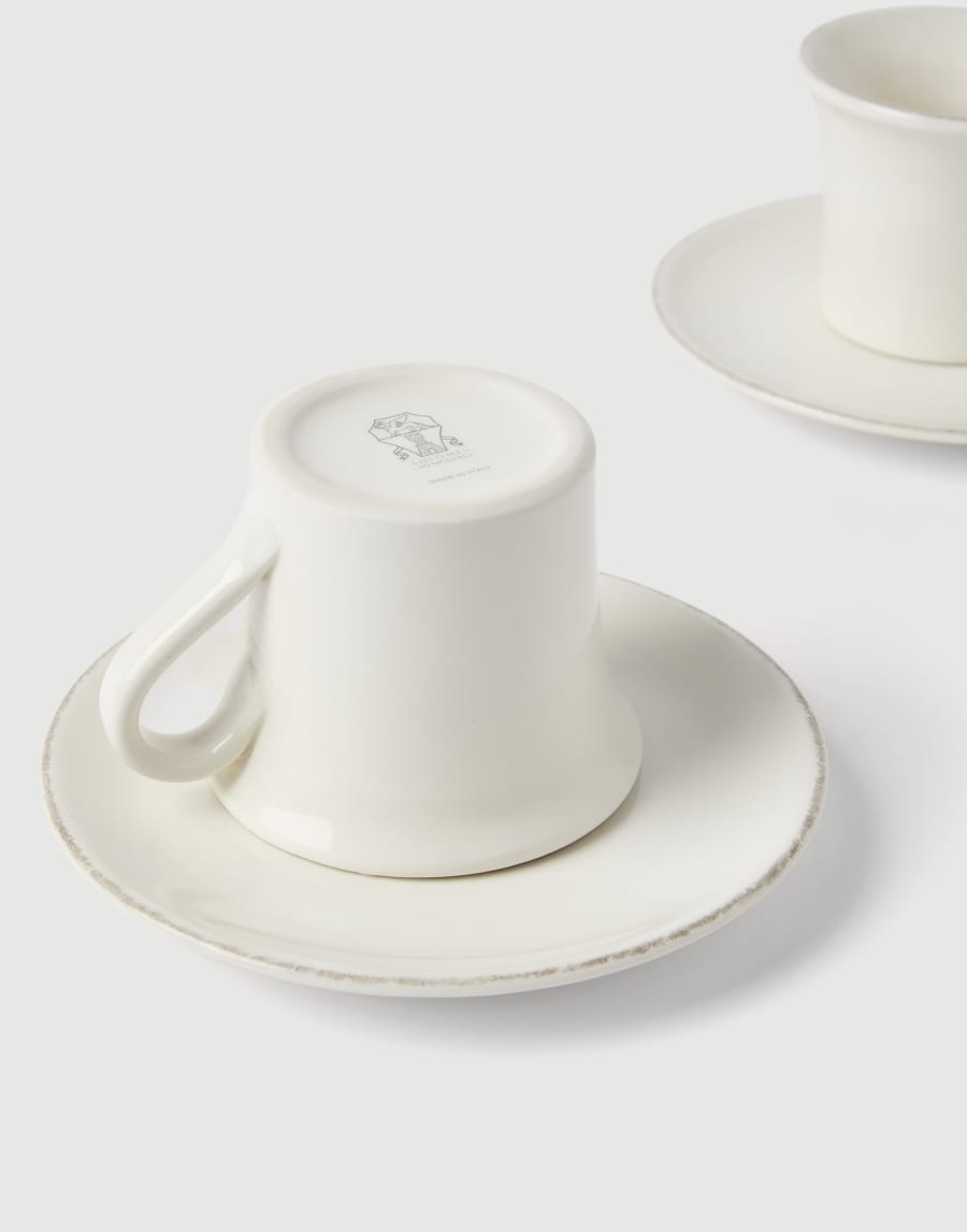 Tea cup set Milk Lifestyle - Brunello Cucinelli