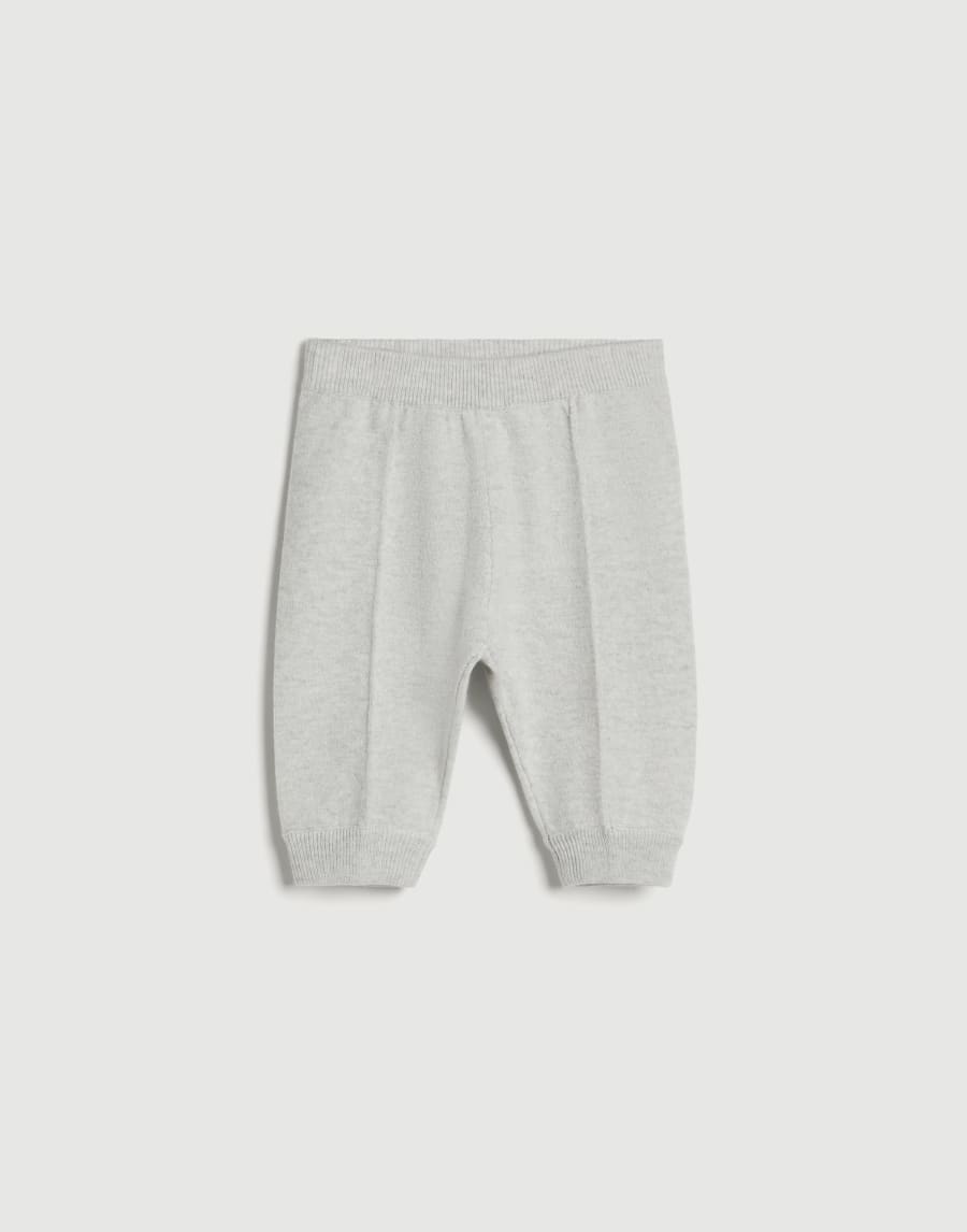 Pantalon Bébé Bernie en cachemire Gris Clair Bébé - Brunello Cucinelli