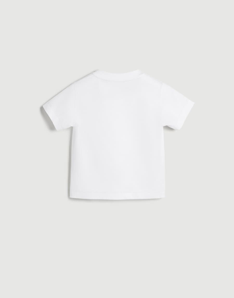 T-shirt Bernie Blanc Bébé - Brunello Cucinelli