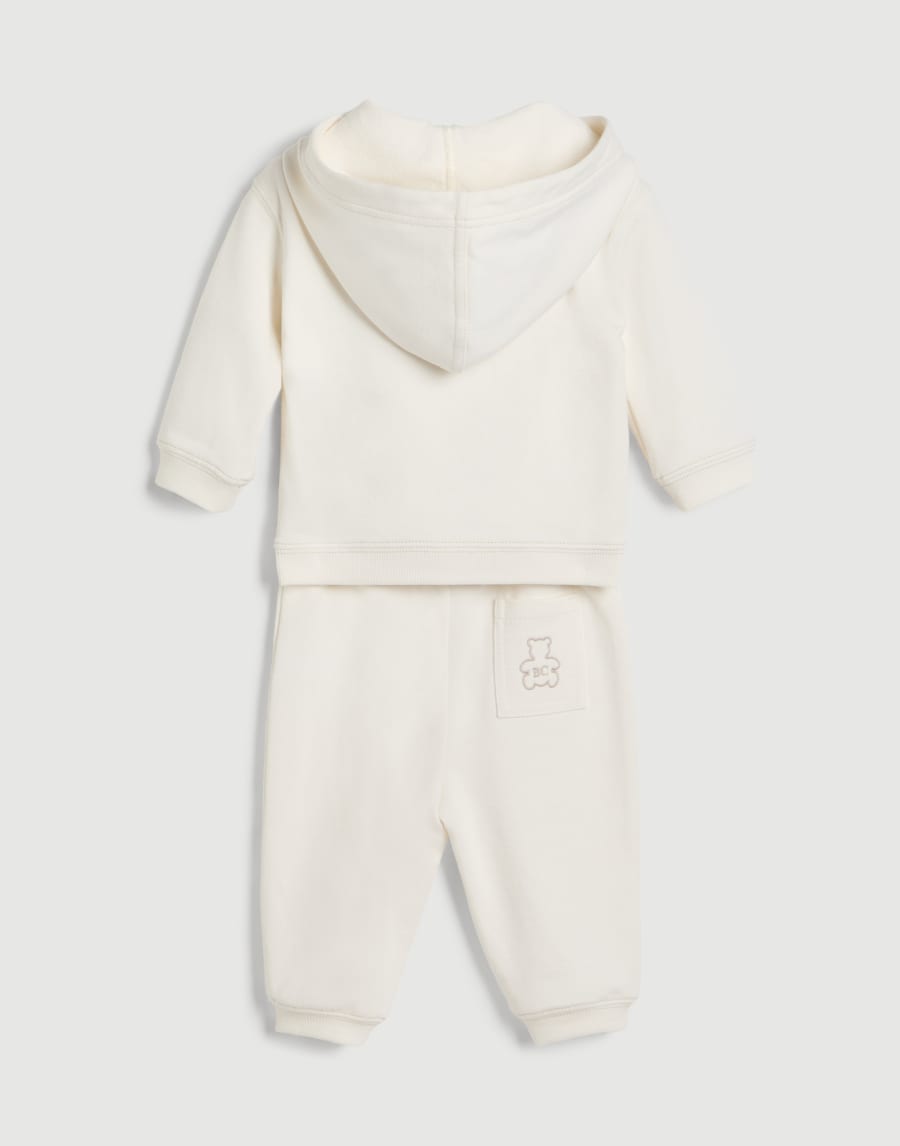 French terry Baby Bernie matching set Panama Baby - Brunello Cucinelli