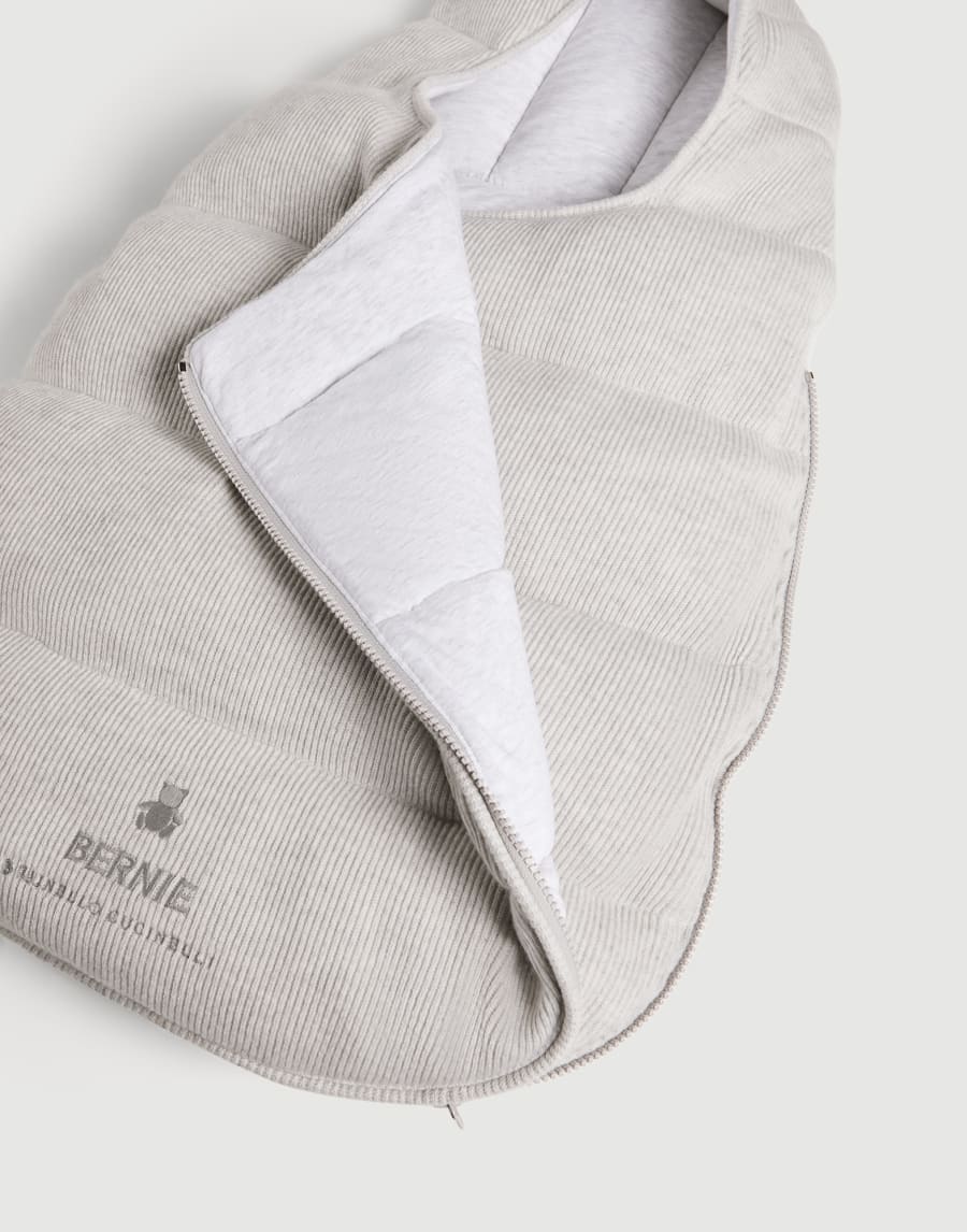 针织婴儿睡袋 浅灰 幼童 - Brunello Cucinelli