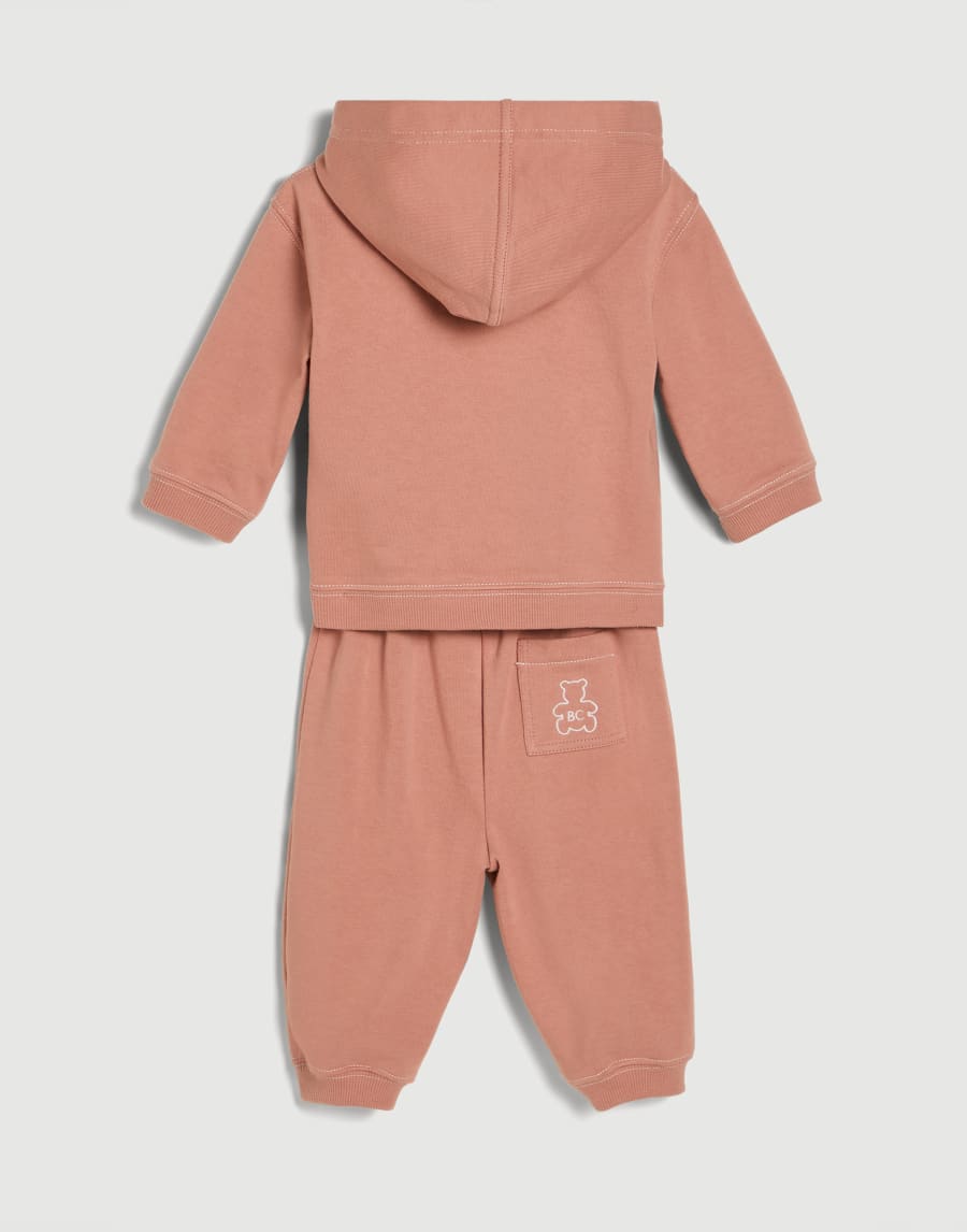 French terry Baby Bernie matching set Orange Baby - Brunello Cucinelli