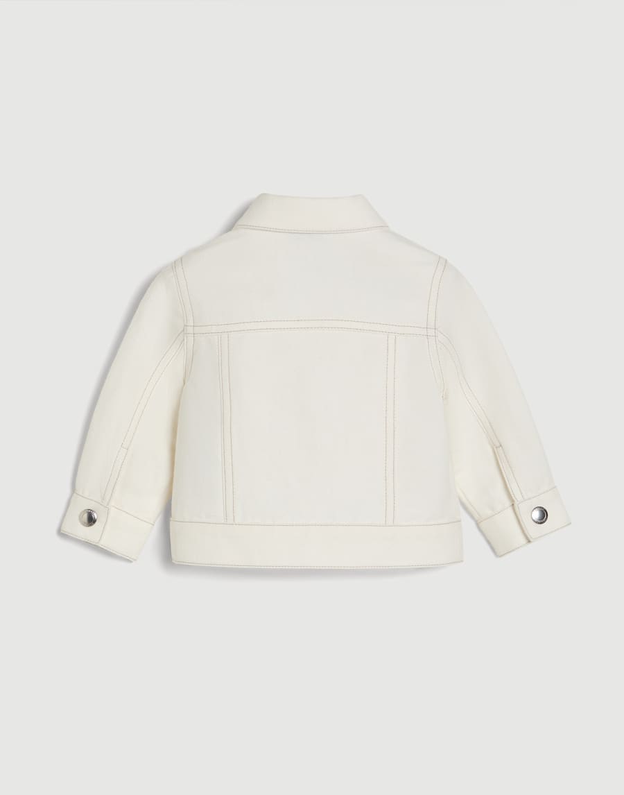 Baby Bernie four-pocket jacket Panama Baby - Brunello Cucinelli