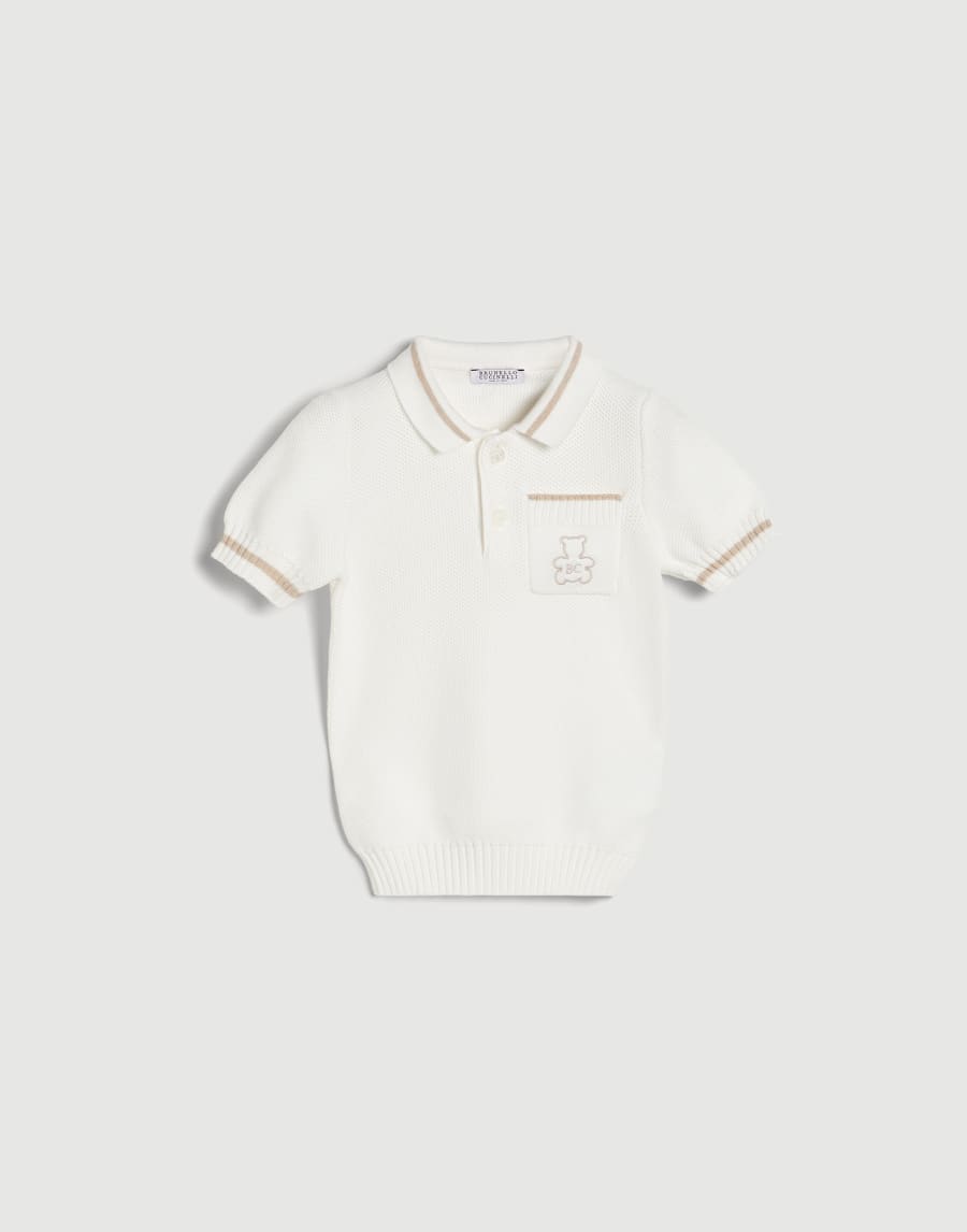 Polo Baby Bernie Panama Bébé - Brunello Cucinelli