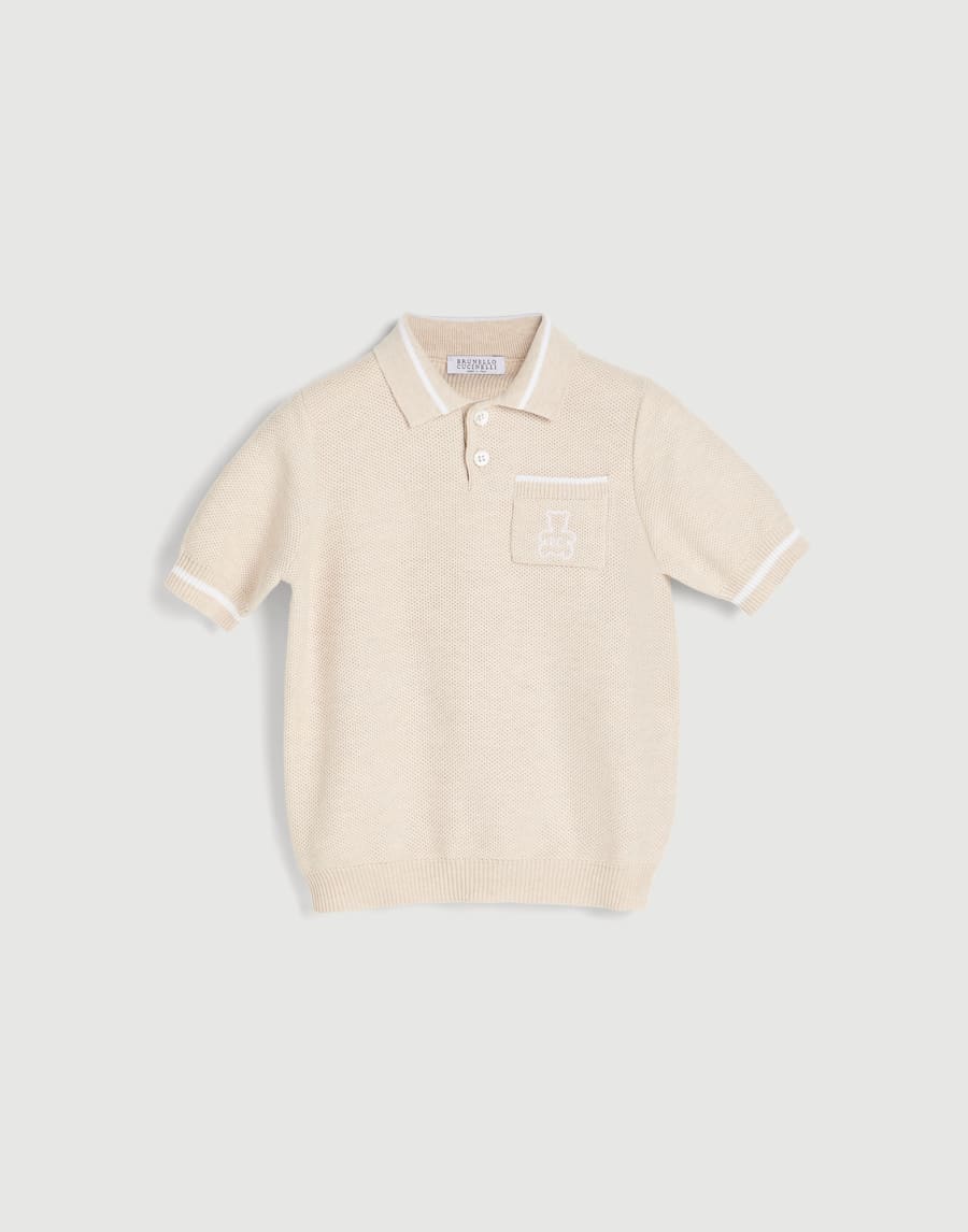 Polo Baby Bernie Sable Bébé - Brunello Cucinelli
