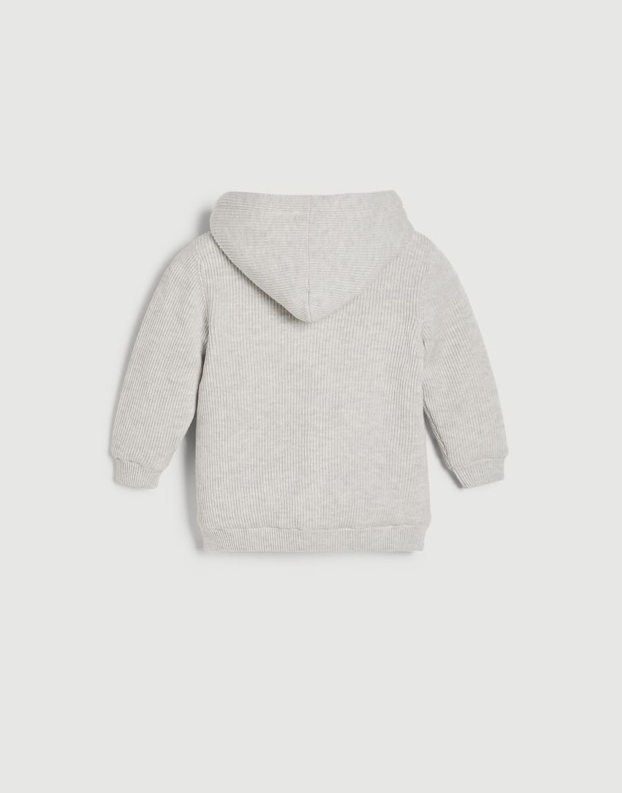 Cardigan Bébé en coton Brouillard Bébé - Brunello Cucinelli