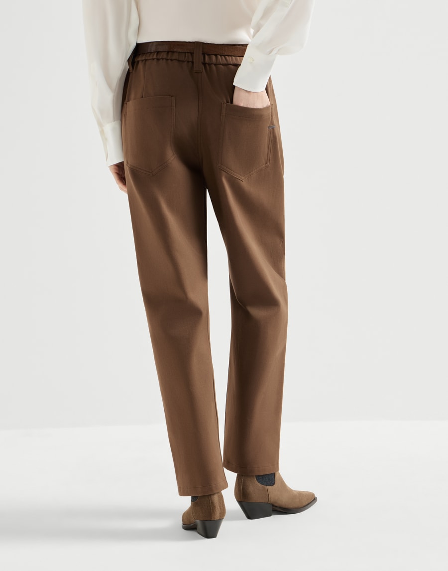 Baggy pull-on trousers Cigar Woman - Brunello Cucinelli