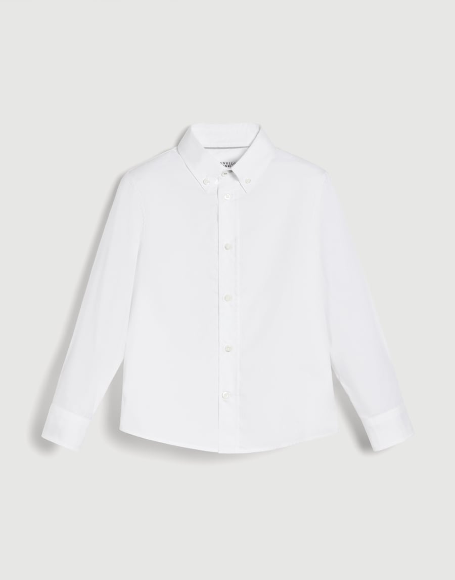 Twill shirt White Boys - Brunello Cucinelli