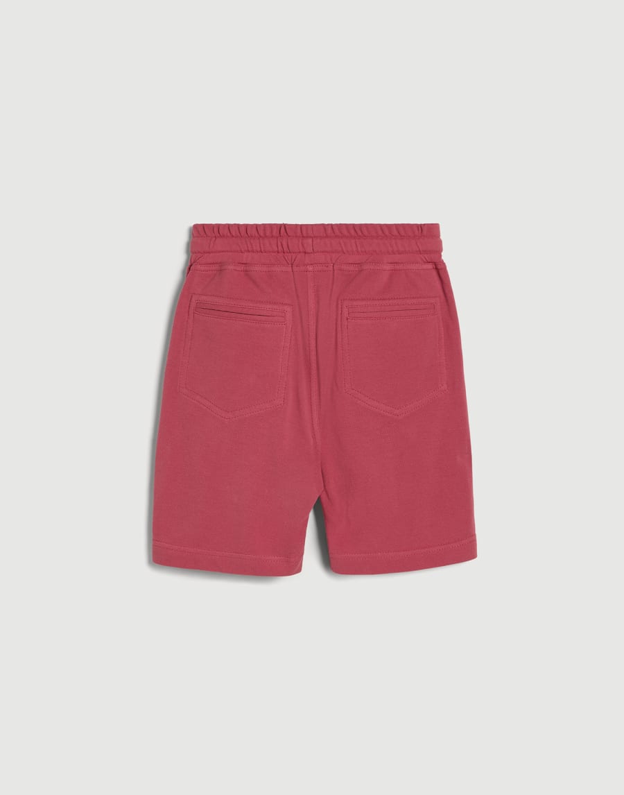 Bermuda shorts with drawstring Red Boys - Brunello Cucinelli