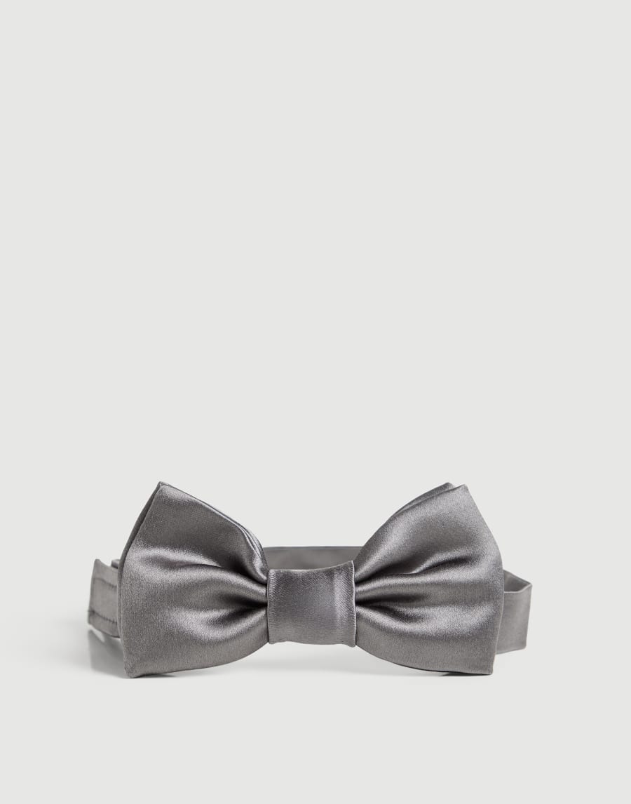 Satin bowtie Grey Boys - Brunello Cucinelli