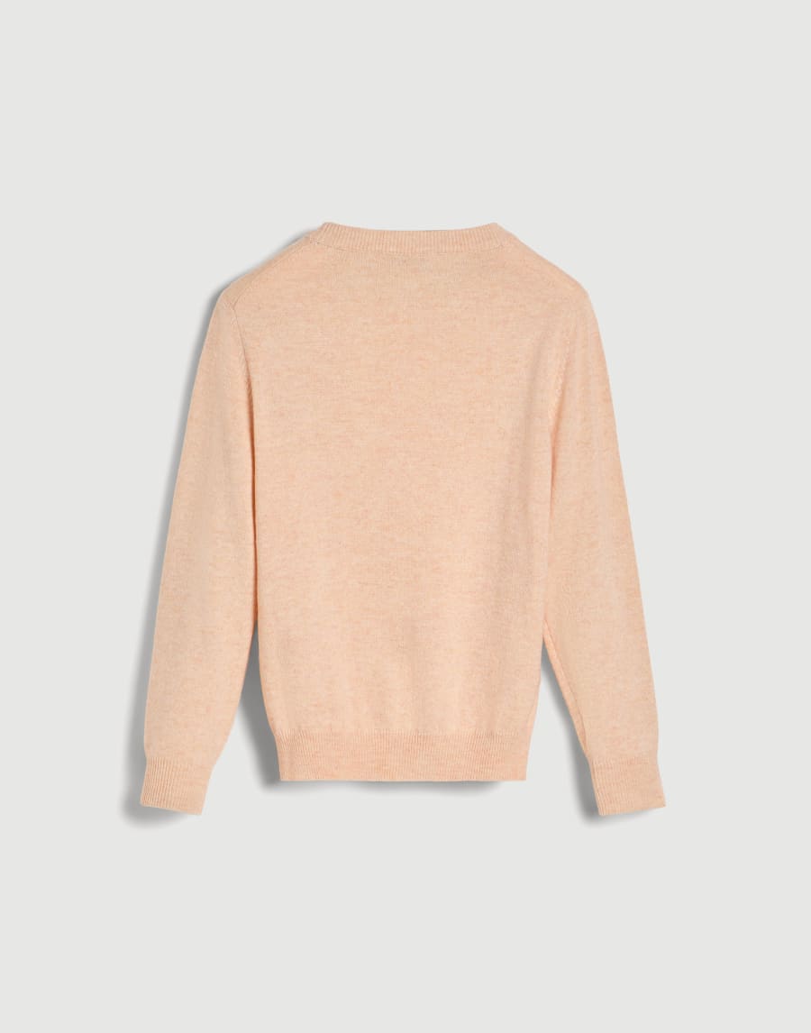 Cashmere sweater Apricot Boys - Brunello Cucinelli