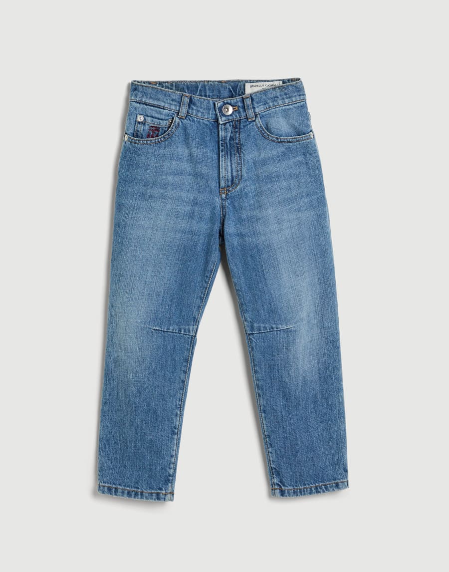Five-pocket trousers Denim Boys - Brunello Cucinelli