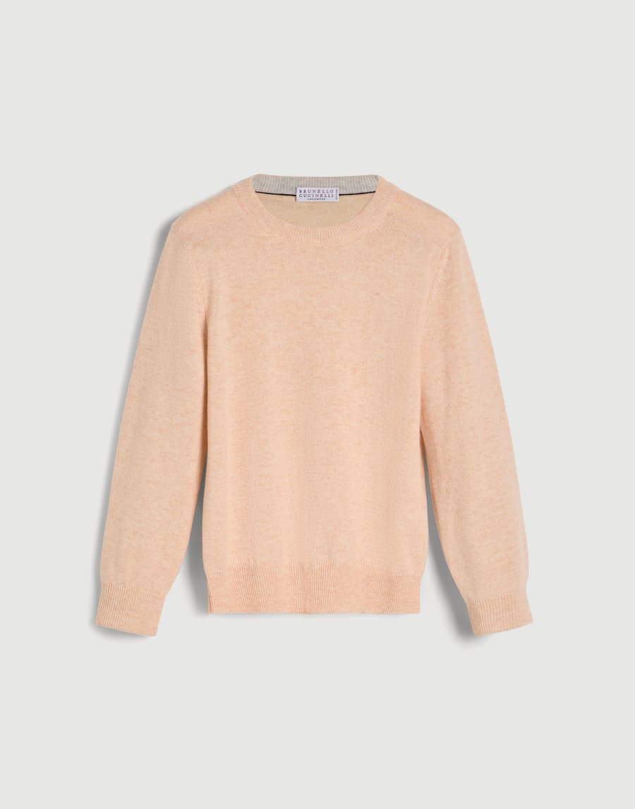 Cashmere sweater Apricot Boys - Brunello Cucinelli