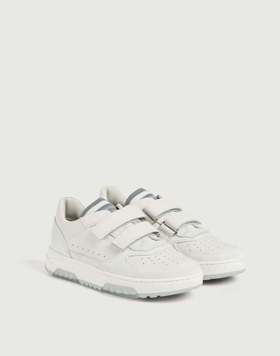Sneakers with straps White Boys - Brunello Cucinelli