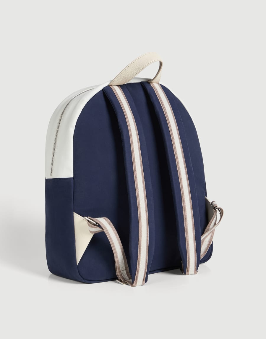 Backpack with print Blue Boys - Brunello Cucinelli
