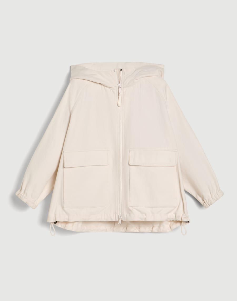 Outerwear with hood Light Pink Girls - Brunello Cucinelli