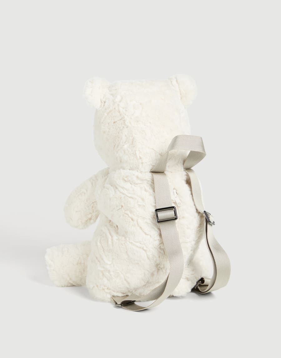Plush Bernie backpack Panama Girls - Brunello Cucinelli