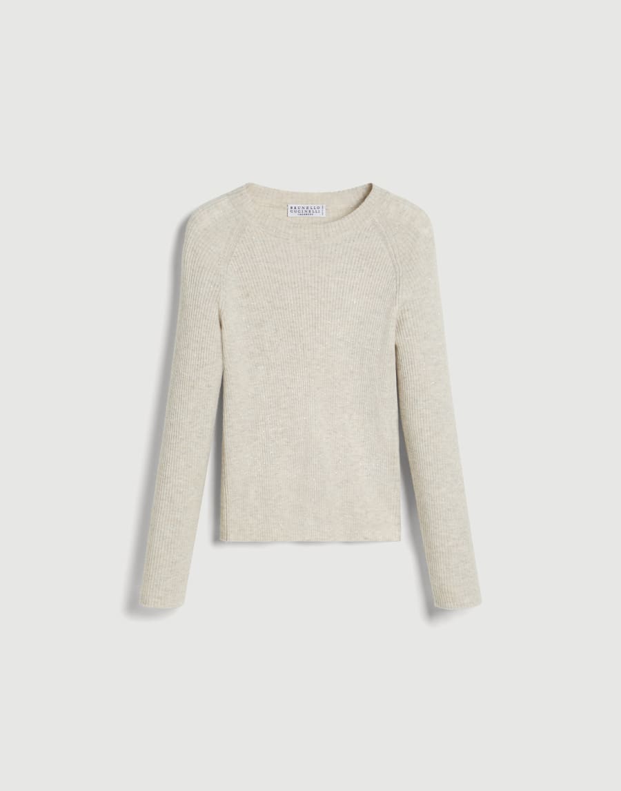 Sparkling sweater Oat Girls - Brunello Cucinelli