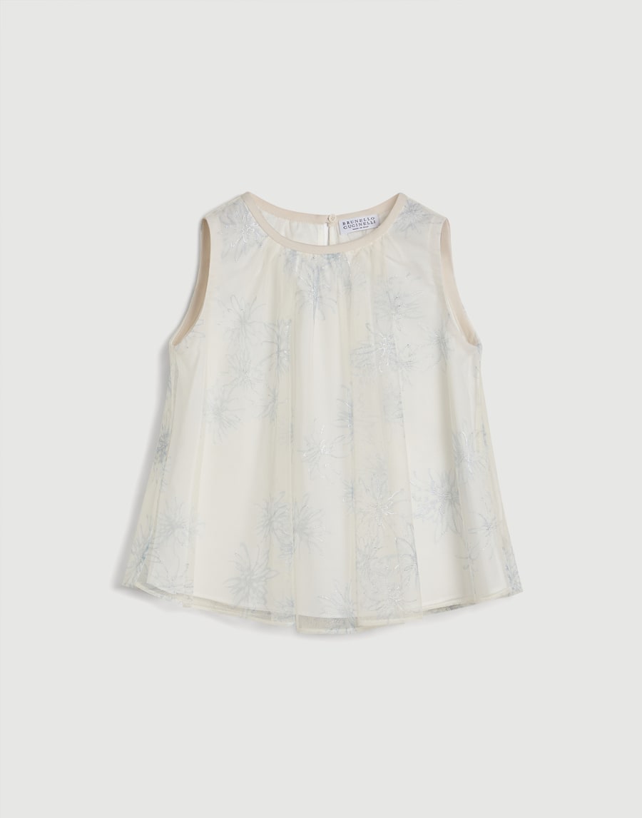 Sparkling daisy top Panama Girls - Brunello Cucinelli
