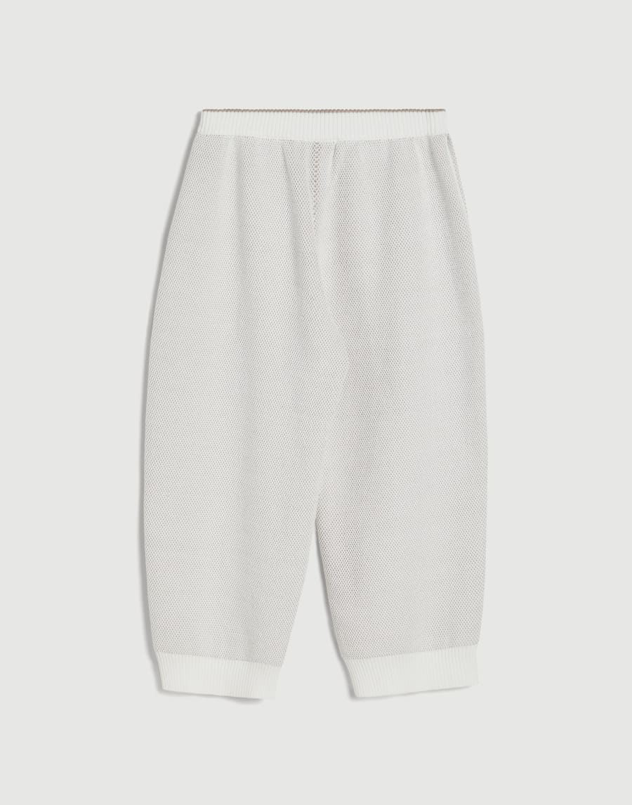 Jacquard knit trousers Panama Girls - Brunello Cucinelli