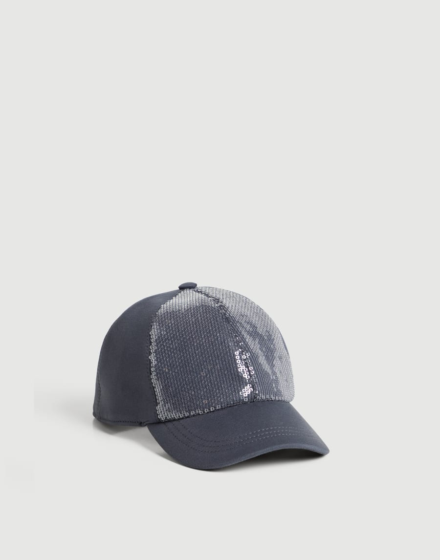 Dazzling Baseball cap Blue Girls - Brunello Cucinelli