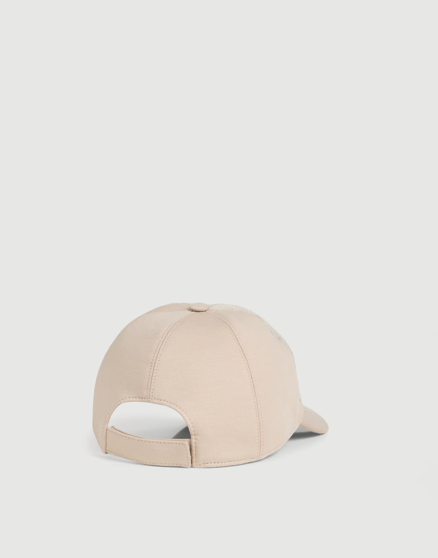 Gorra Béisbol Dazzling Beige Claro Niña - Brunello Cucinelli