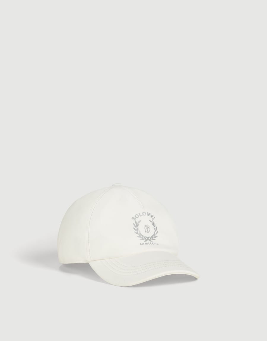 Baseball cap with print White Girls - Brunello Cucinelli