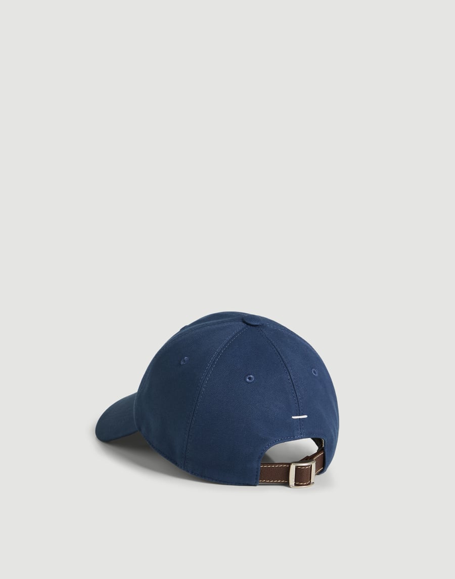 Gabardine baseball cap Denim Boys - Brunello Cucinelli