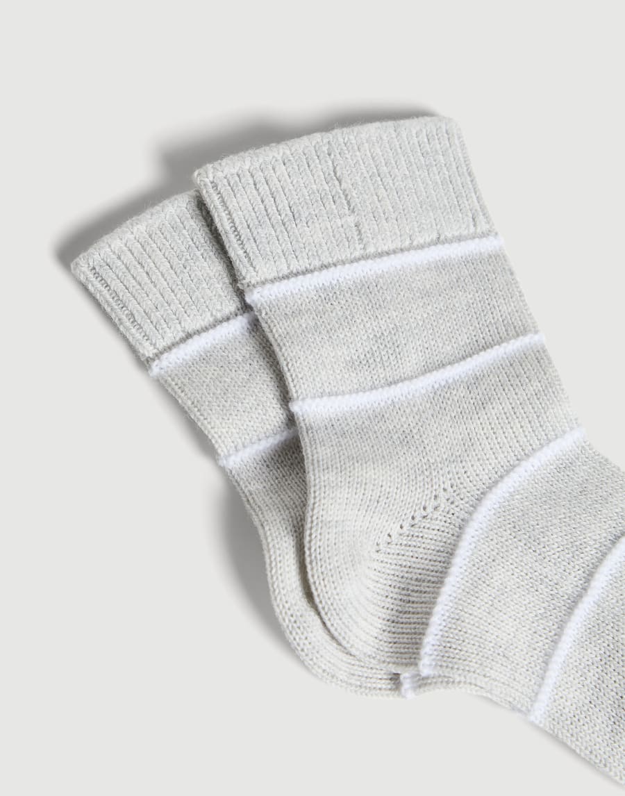 Chaussettes Bébé Bernie Brouillard Bébé - Brunello Cucinelli