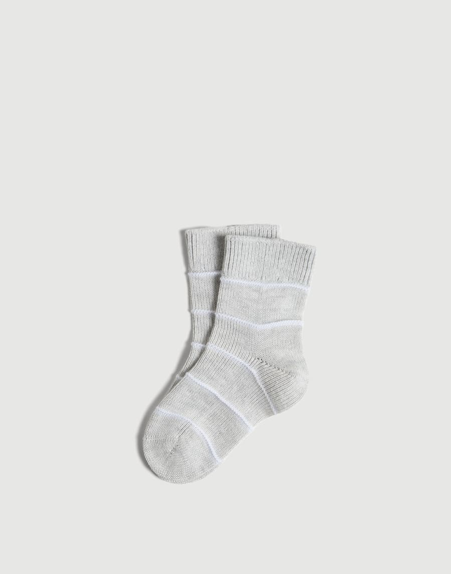 Chaussettes Bébé Bernie Brouillard Bébé - Brunello Cucinelli