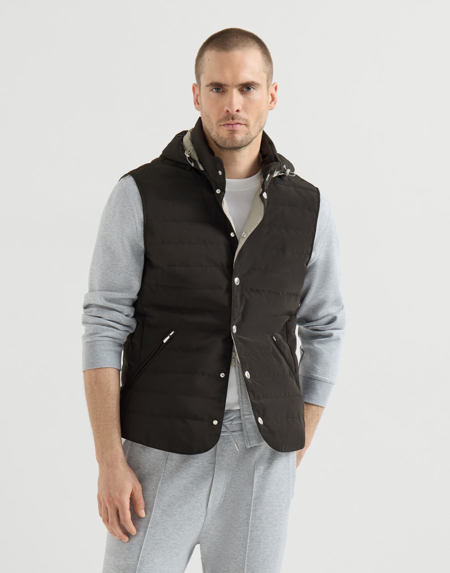 Plumífero sin mangas Negro Hombre - Brunello Cucinelli