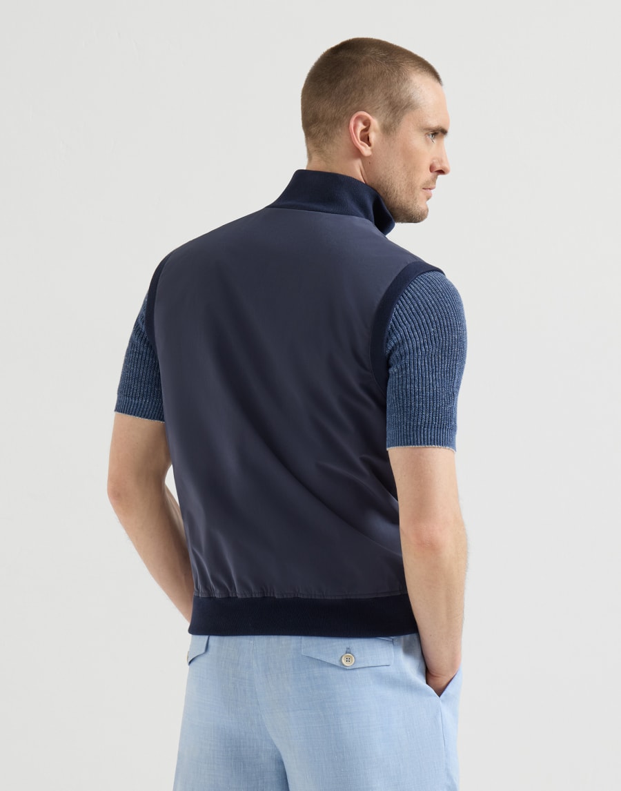 Gilet con imbottitura in Thermore® Blu Uomo - Brunello Cucinelli