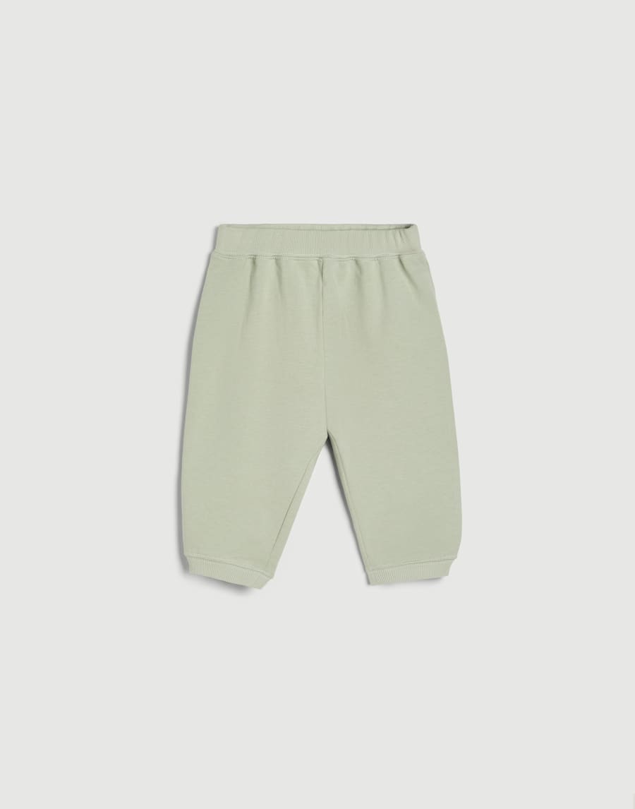 베이비 버니 스웨트셔츠 트라우저 민트 베이비 - Brunello Cucinelli