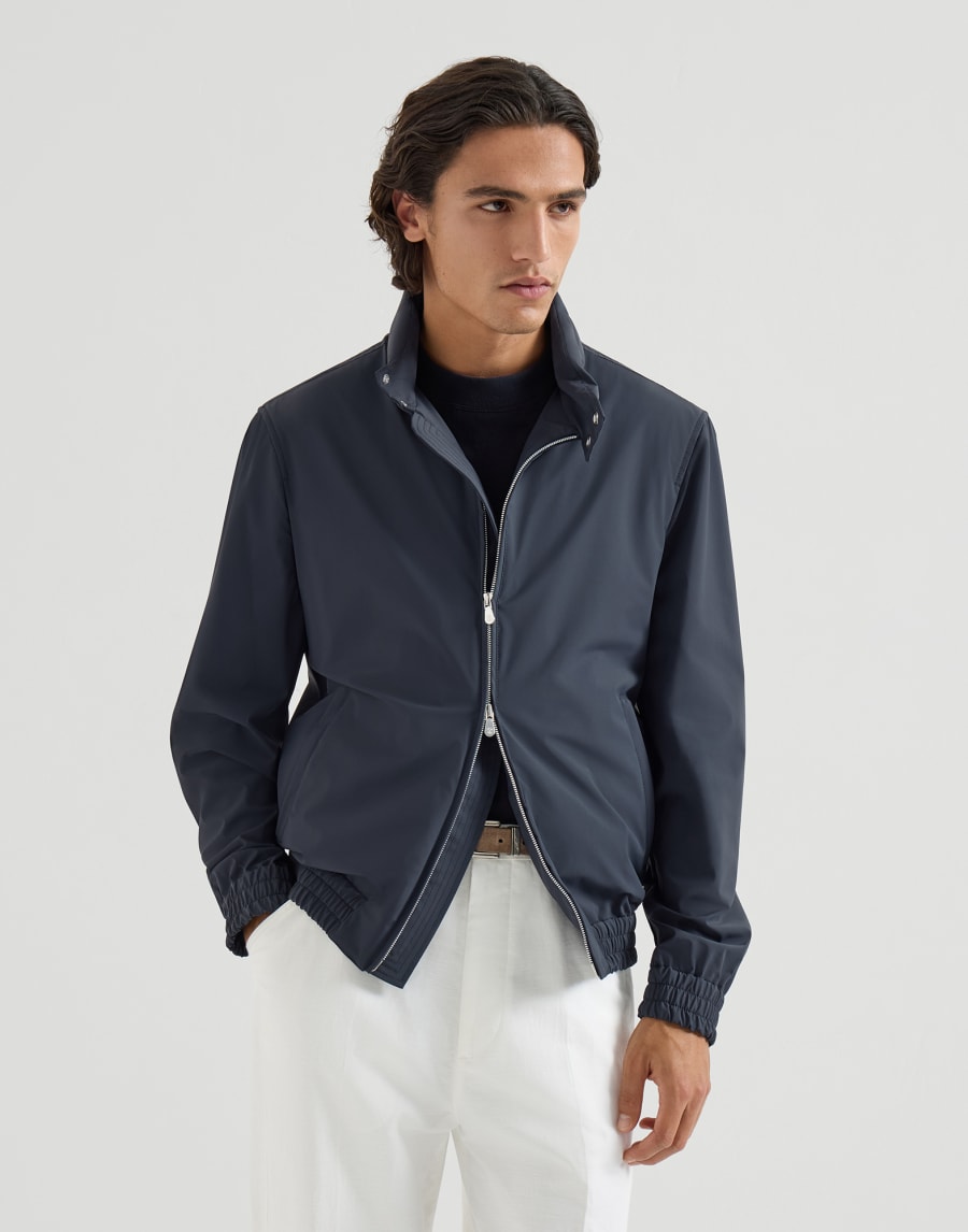 Giubbino in nylon Blu Navy Uomo - Brunello Cucinelli