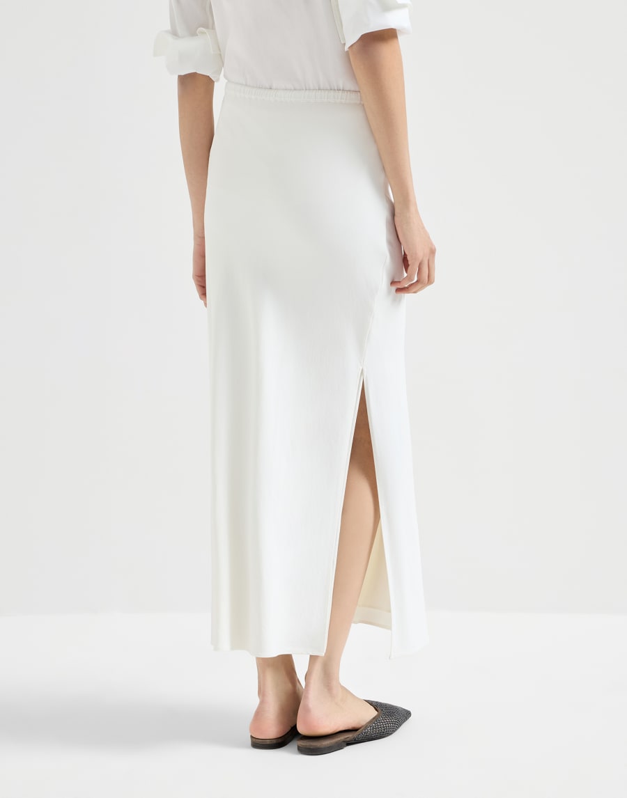 Fluid skirt White Woman - Brunello Cucinelli