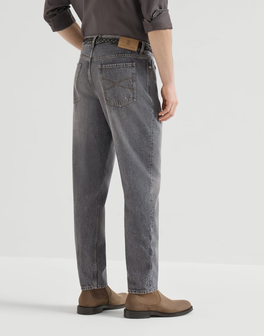 Брюки из денима Greyscale Кварцевый Серый Мужчина - Brunello Cucinelli